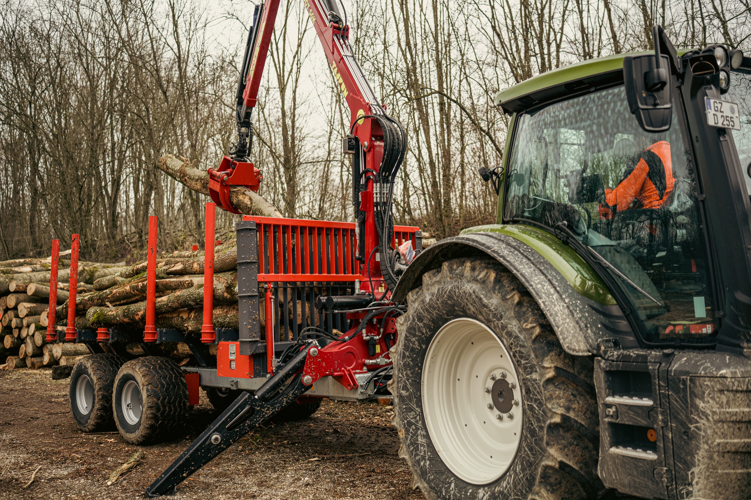 Holzhackschnitzel – Produktion und Lieferung