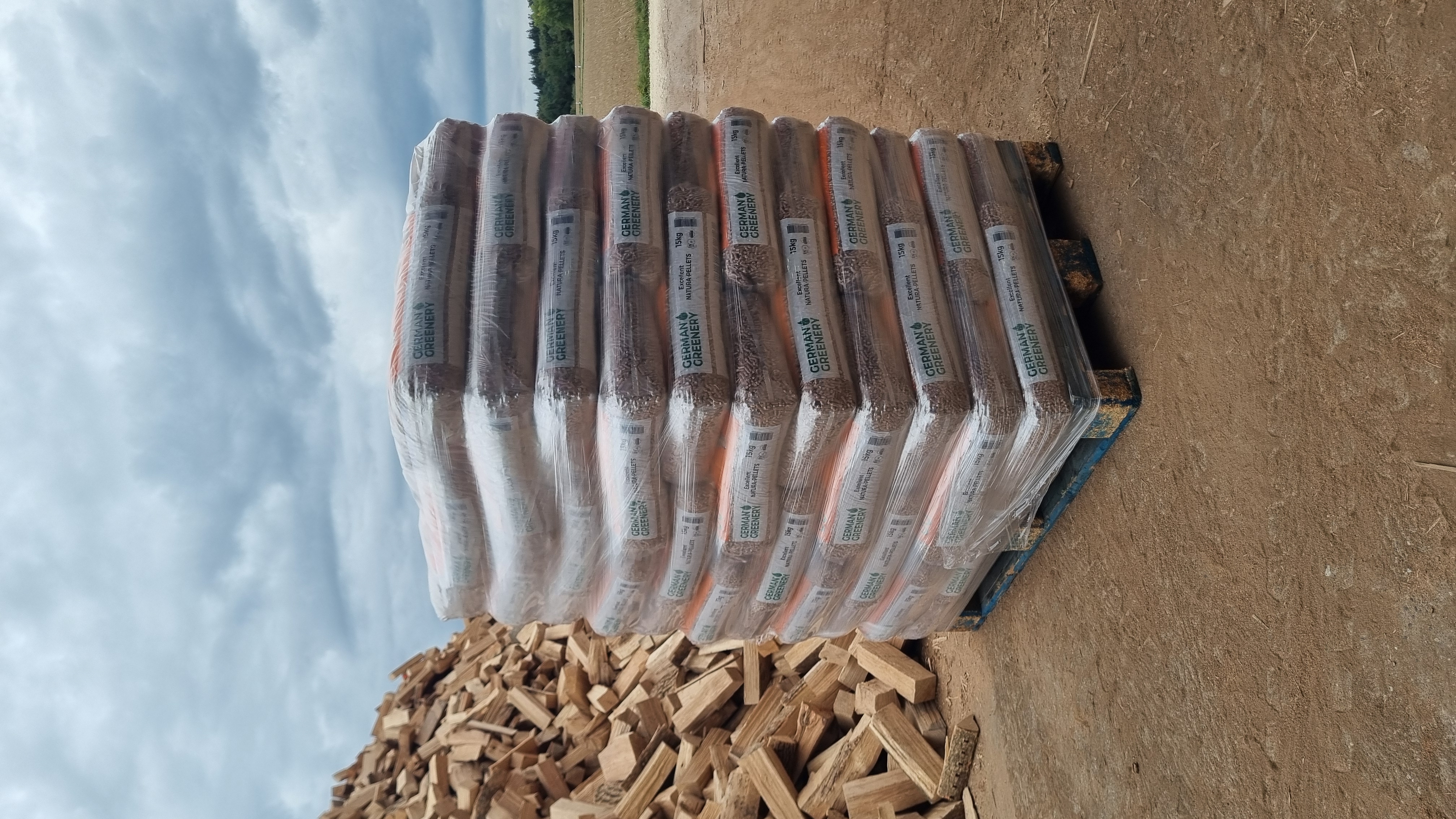 Holzpellets im 15 kg Sack – ENplus A1 aus deutscher Produktion