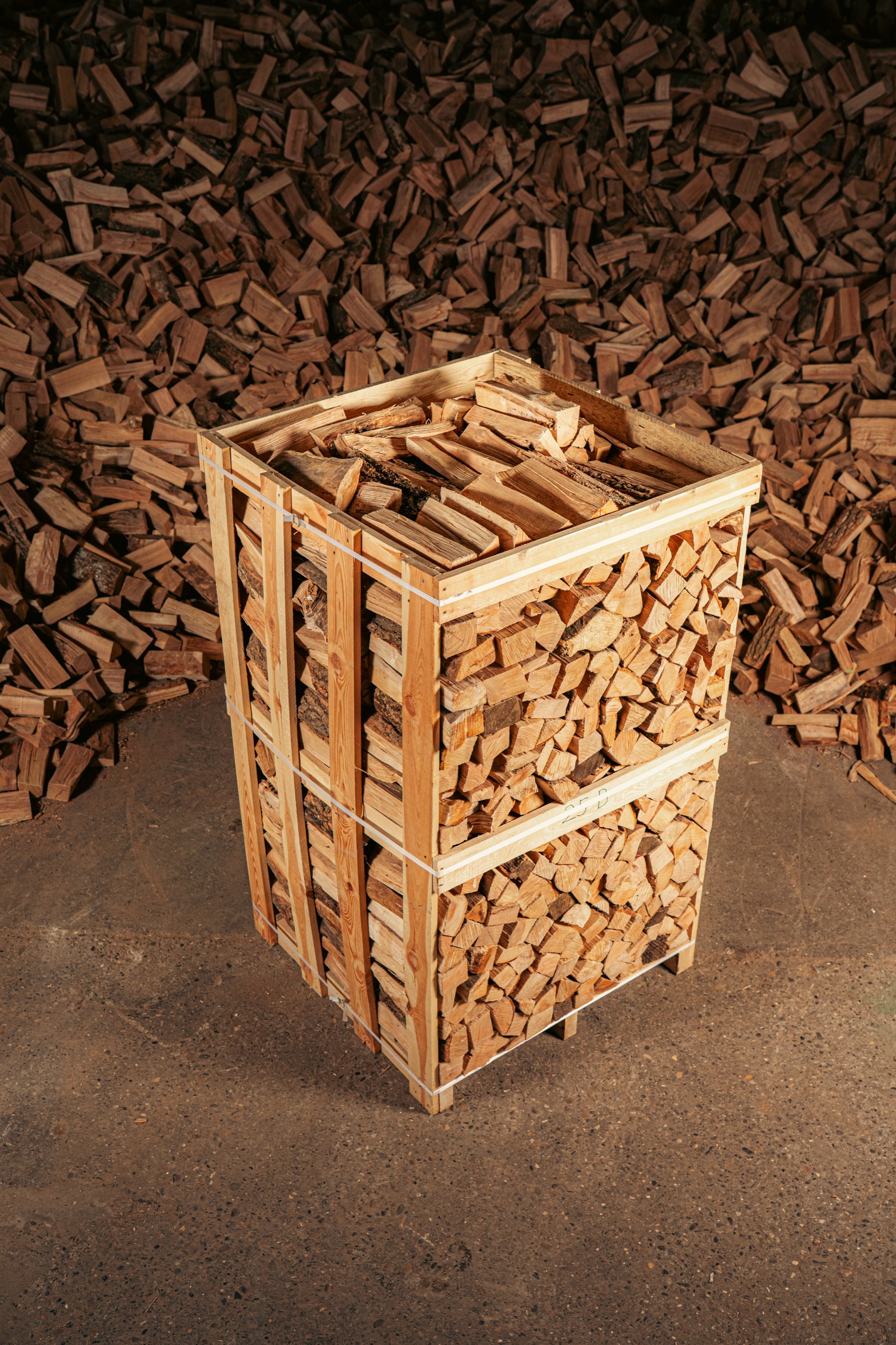 Sägespäne im BigBag