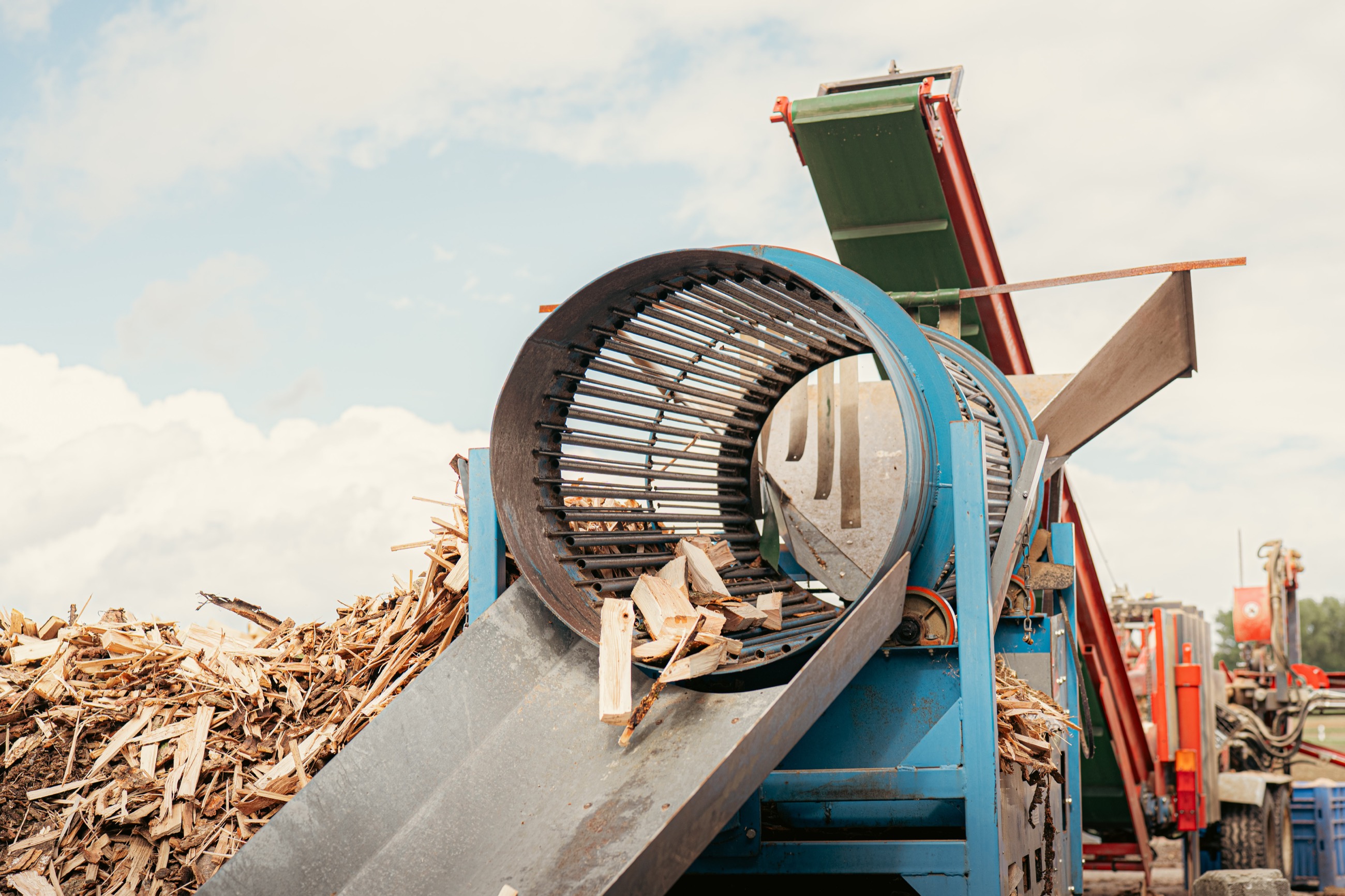 Holzproduktion – Sortieren und Aufbereitung