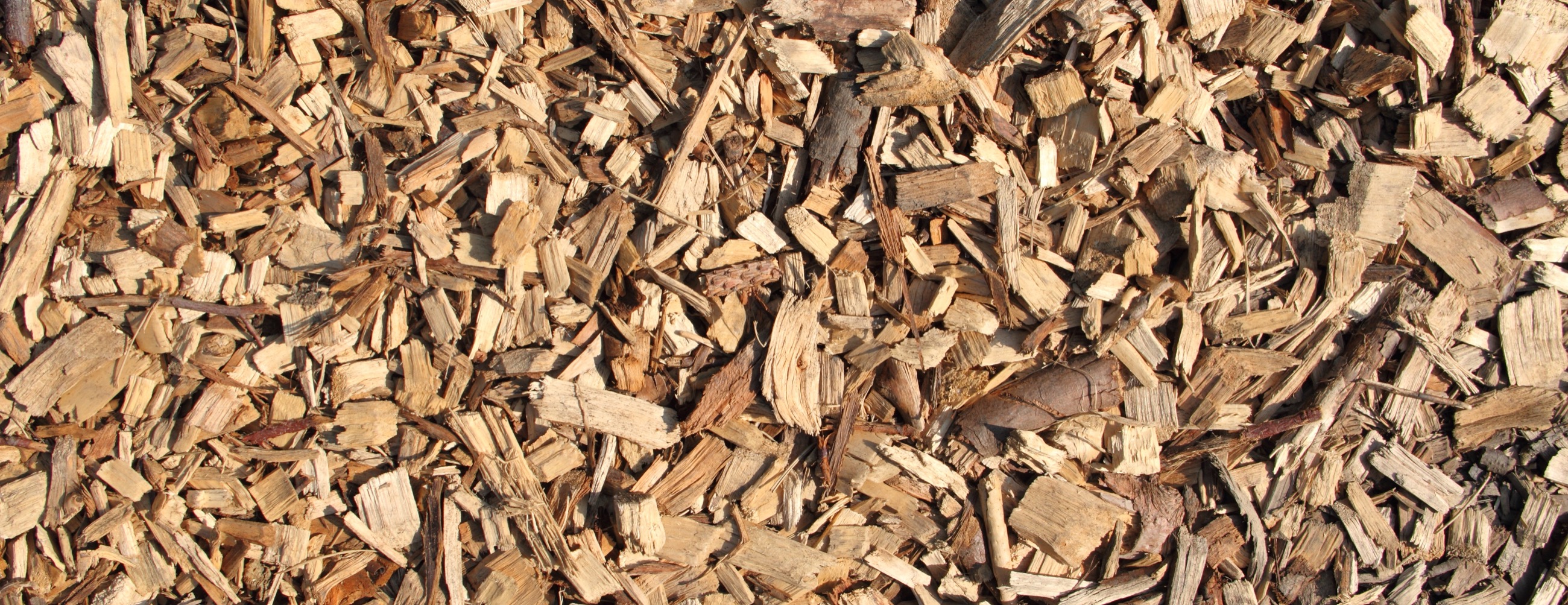 Hackmaterial wird mit Stapler bewegt