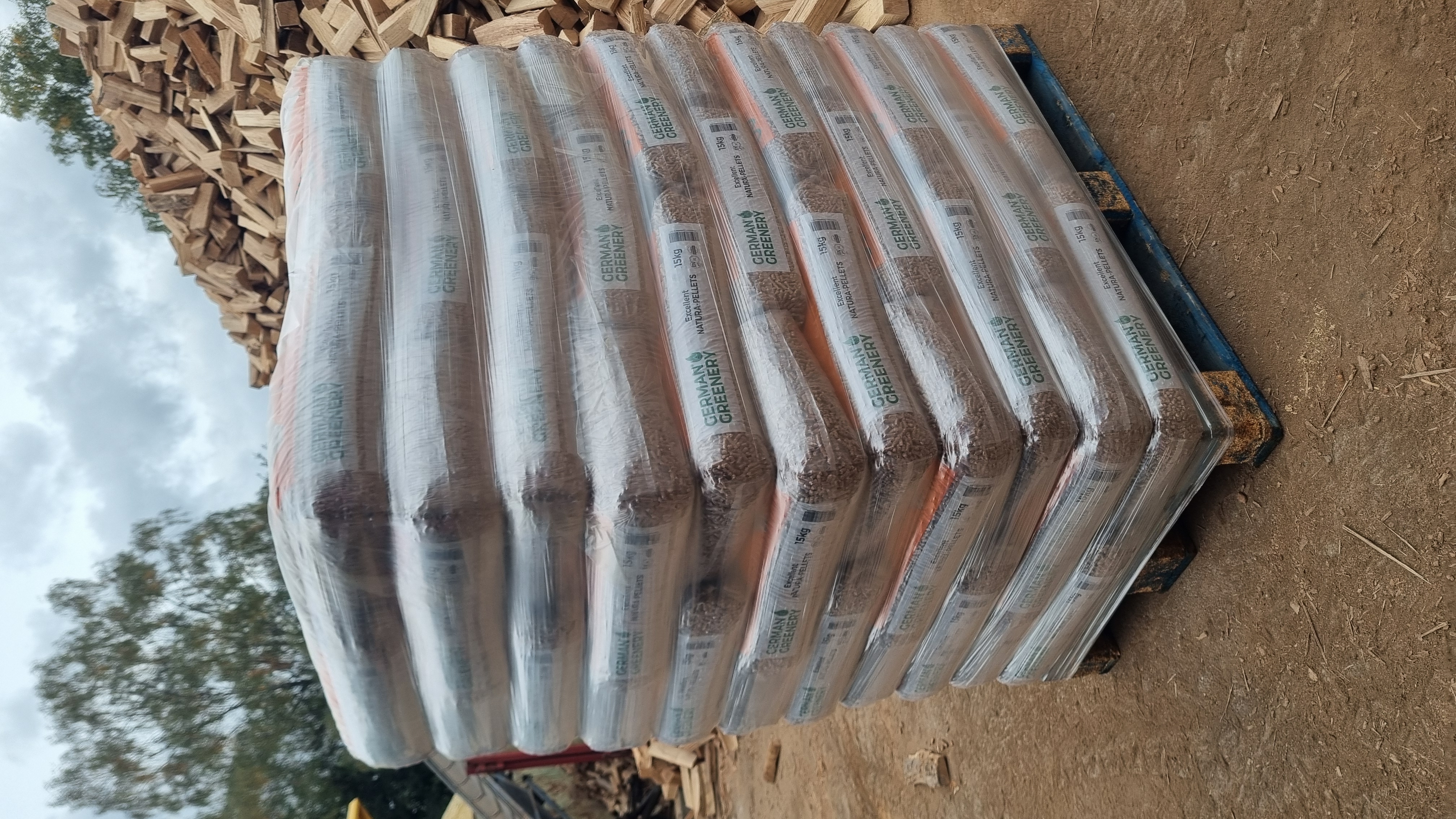 Holzpellets im 15 kg Sack – ENplus A1 aus deutscher Produktion